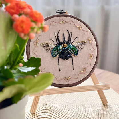 Insect Bead Embroidery Kit