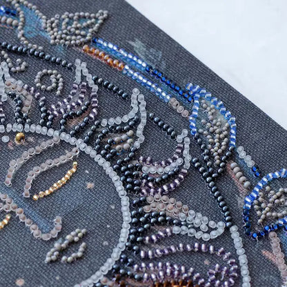 Raven DIY Bead Embroidery Kit