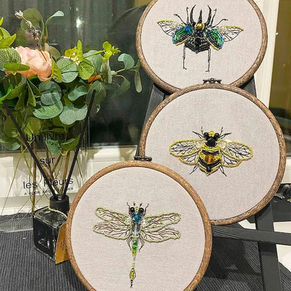 Insect Bead Embroidery Kit