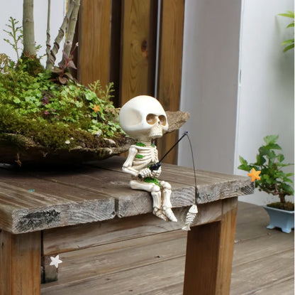 🔥Fishing Skeleton Garden Accessory