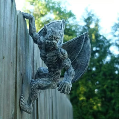 💕Dragon Winged Gargoyle Fence Hanger