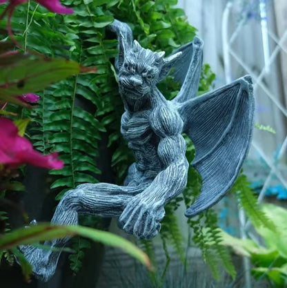 💕Dragon Winged Gargoyle Fence Hanger