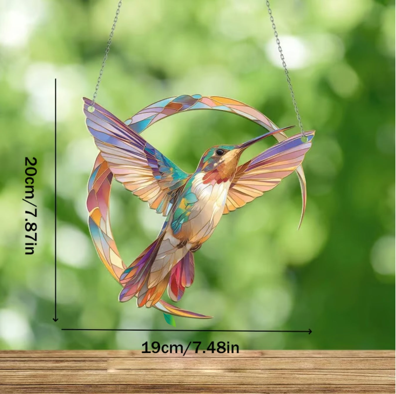 🔥Last Day Promotion 49% OFF🎁Hummingbird Suncatcher Colorful Window Hanging