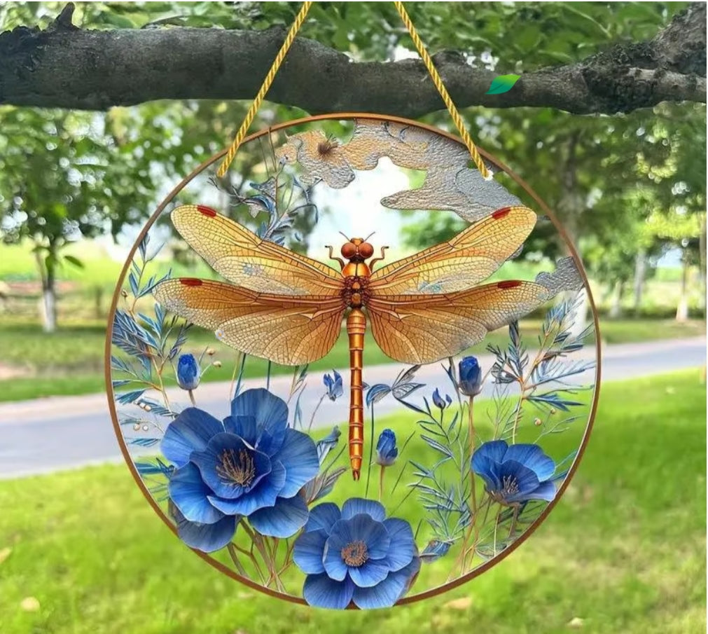 🦋2024 New Colorful Translucent Charms/Sunshine Catchers/Butterflies/Dragonflies/Flying Birds